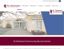 Tablet Screenshot of catherines.ie